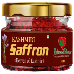 Nature Boon™ Kashmiri Mongra Saffron High Premium Quality Fresh Cut AAA+++ (1g)