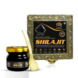 Rock Gem® Pure, Natural & Original Premium Quality Himalaya Hunza Valley Resin Shilajit, Performance Booster For Endurance and Stamina | Contains Lab Report - 15g